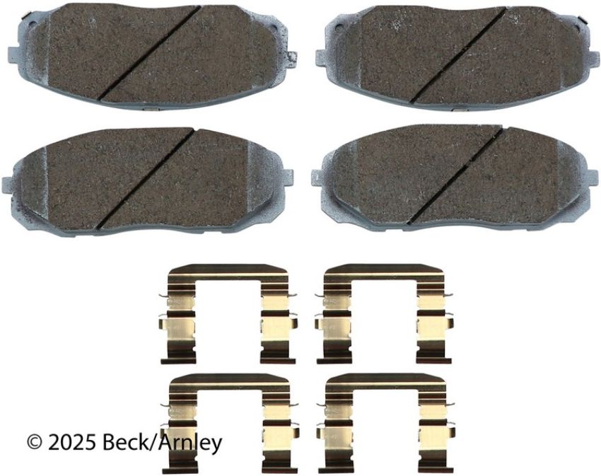 BECK/ARNLEY 085-7031 PREM ASM PADS W HDWR
