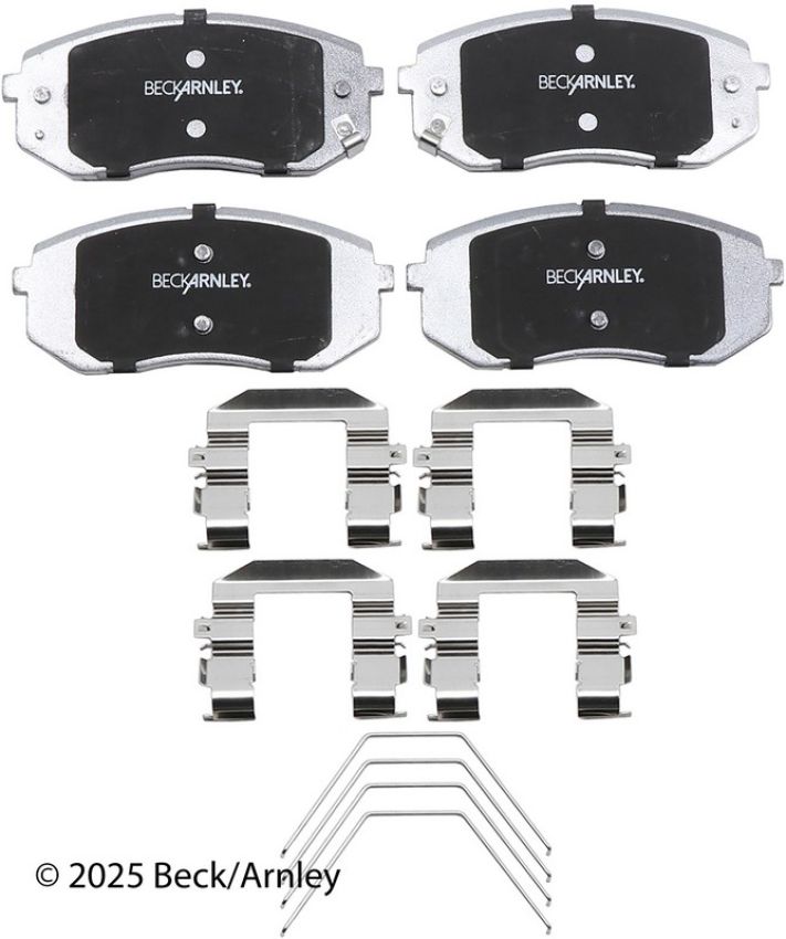 BECK/ARNLEY 085-7050 PREM ASM PADS W HDWR
