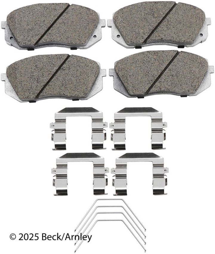 BECK/ARNLEY 085-7050 PREM ASM PADS W HDWR
