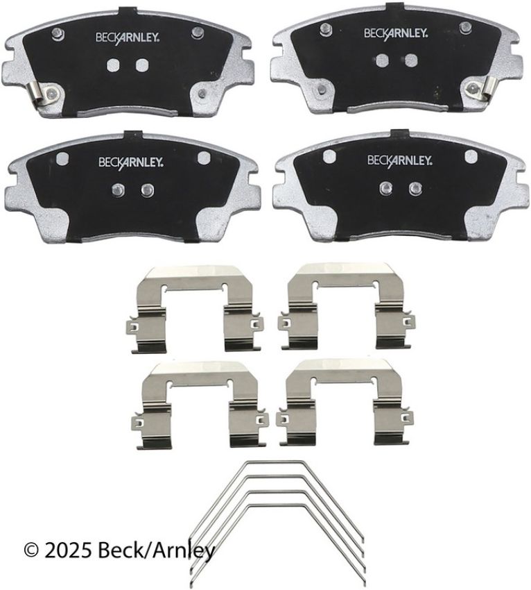 BECK/ARNLEY 085-7051 PREM ASM PADS W HDWR