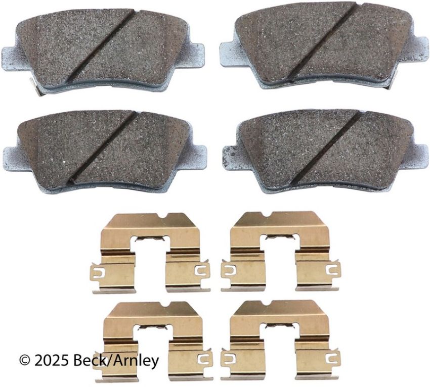 BECK/ARNLEY 085-7052 PREM ASM PADS W HDWR