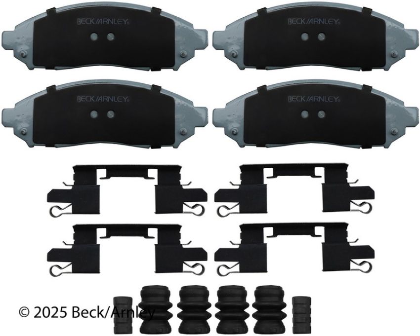BECK/ARNLEY 085-7057 PREM ASM PADS W HDWR