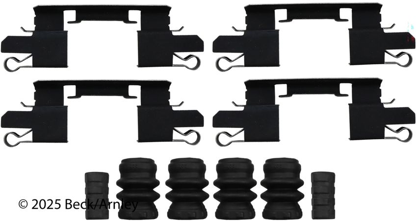 BECK/ARNLEY 085-7057 PREM ASM PADS W HDWR