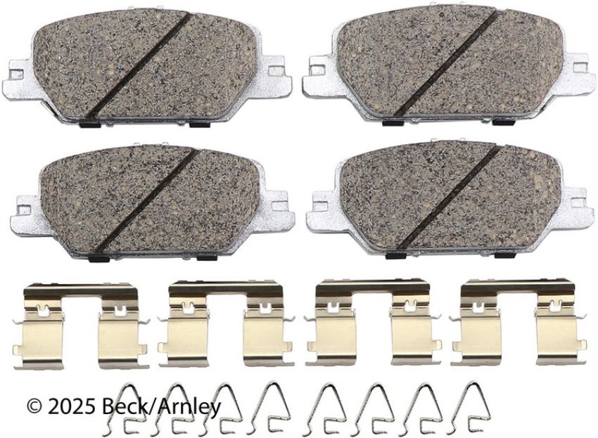 BECK/ARNLEY 085-7064 PREM ASM PADS W HDWR