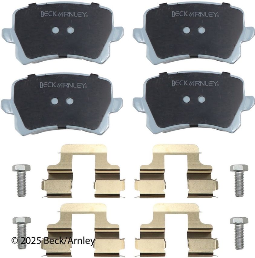 BECK/ARNLEY 085-7067 PREM ASM PADS W HDWR