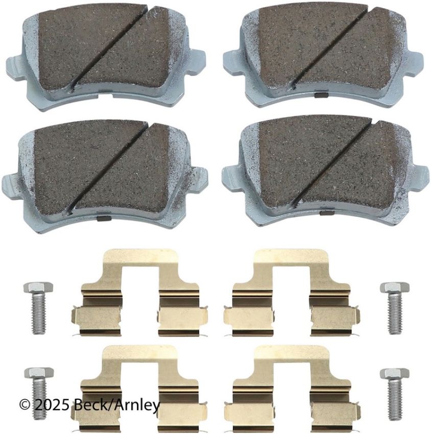 BECK/ARNLEY 085-7067 PREM ASM PADS W HDWR