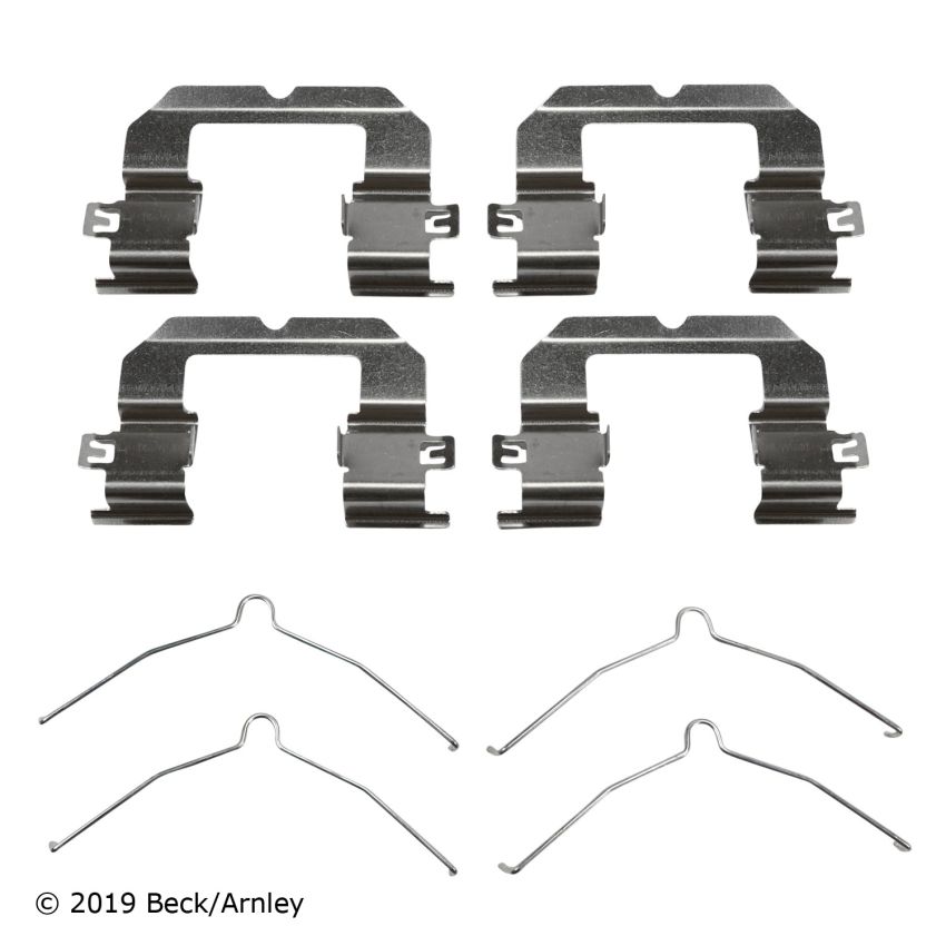 BECK/ARNLEY 085-7072 PREM ASM PADS W HDWR