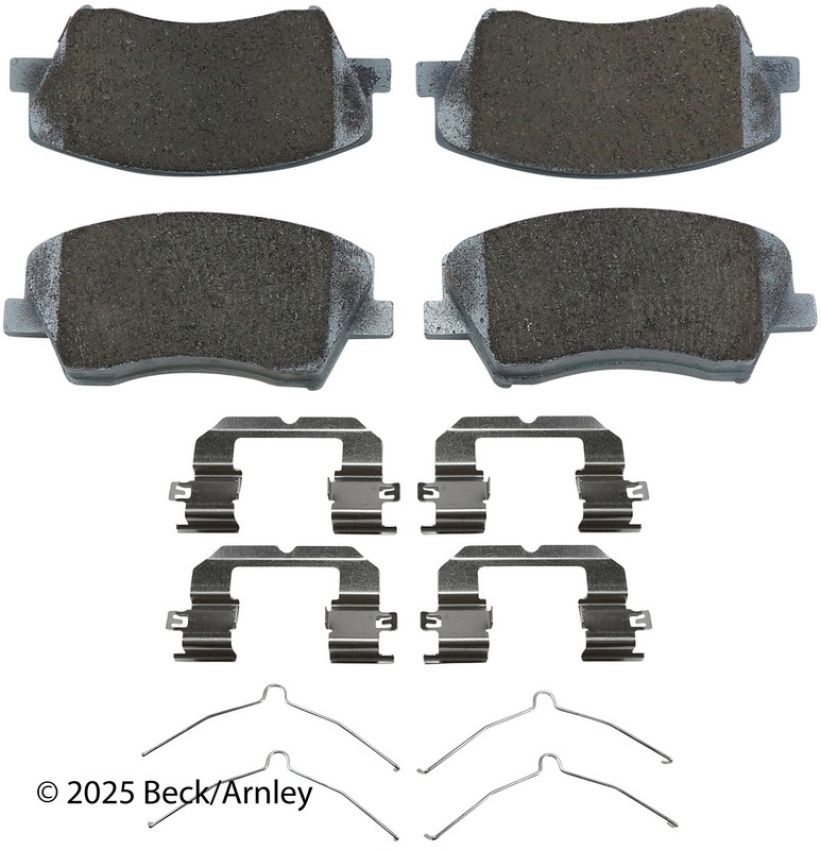 BECK/ARNLEY 085-7072 PREM ASM PADS W HDWR