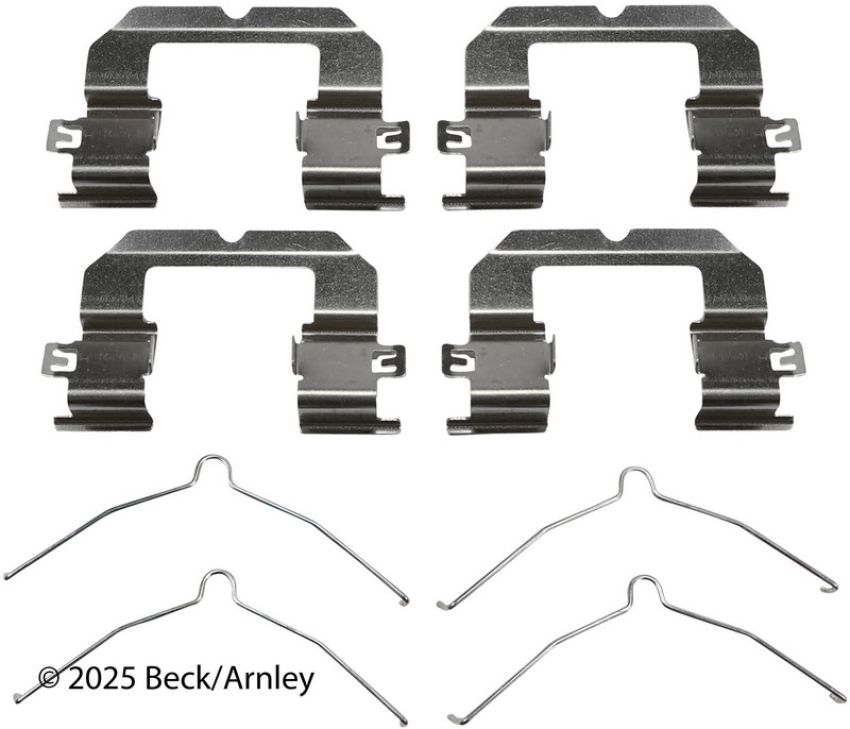 BECK/ARNLEY 085-7072 PREM ASM PADS W HDWR
