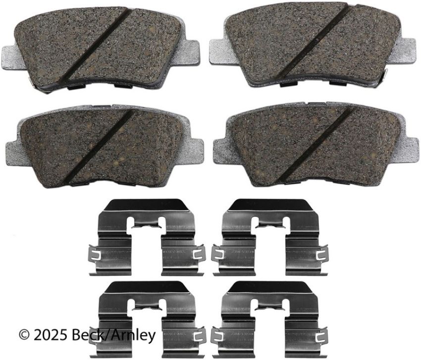 BECK/ARNLEY 085-7073 PREM ASM PADS W HDWR