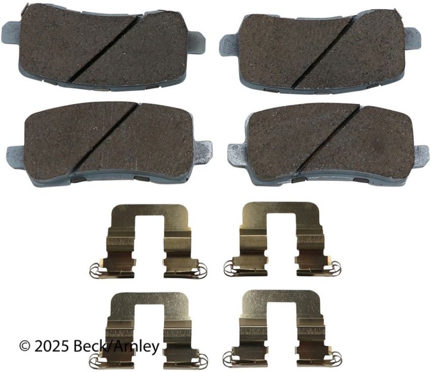 BECK/ARNLEY 085-7078 PREM ASM PADS W HDWR