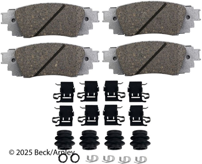 BECK/ARNLEY 085-7079 PREM ASM PADS W HDWR