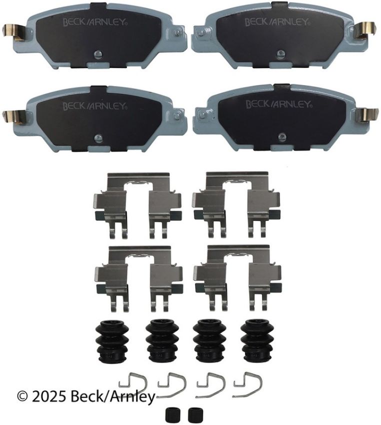 BECK/ARNLEY 085-7082 PREM ASM PADS W HDWR