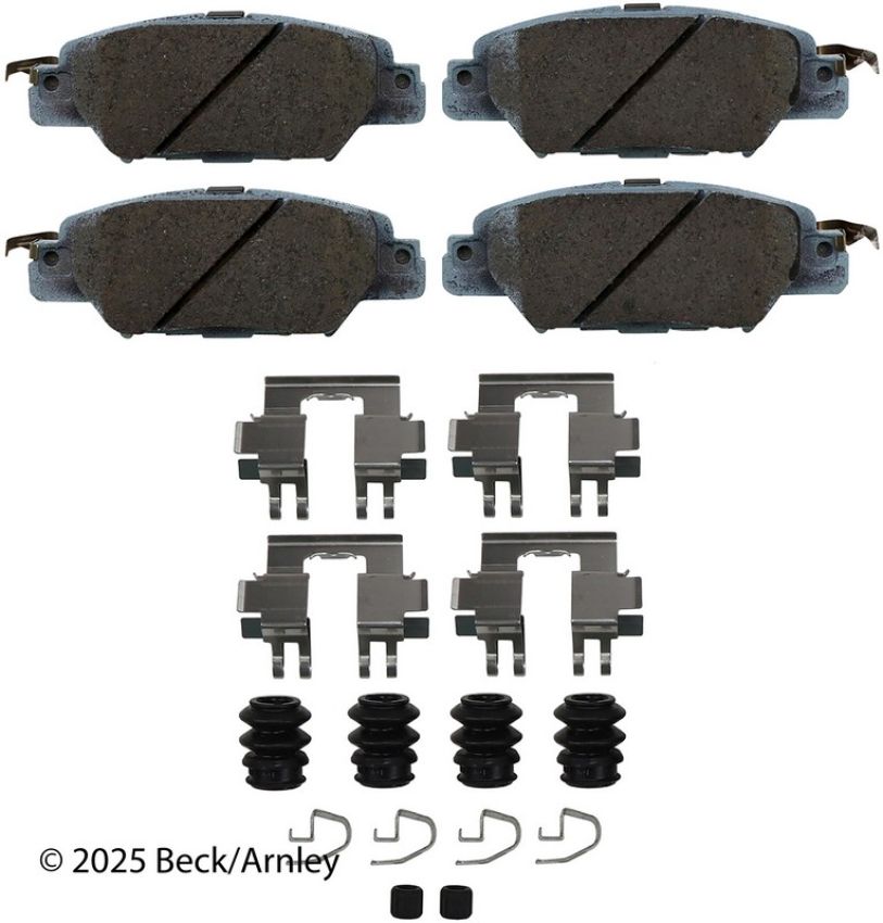 BECK/ARNLEY 085-7082 PREM ASM PADS W HDWR