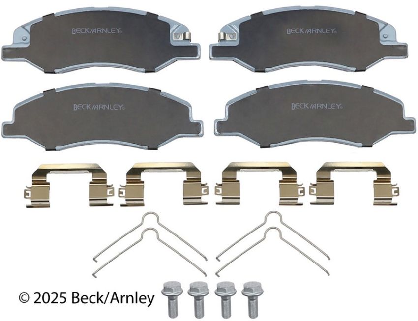 BECK/ARNLEY 085-7091 PREM ASM PADS W HDWR