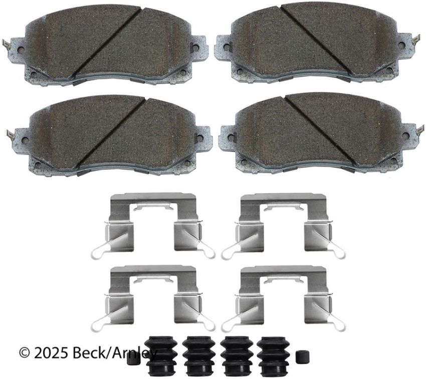 BECK/ARNLEY 085-7092 PREM ASM PADS W HDWR