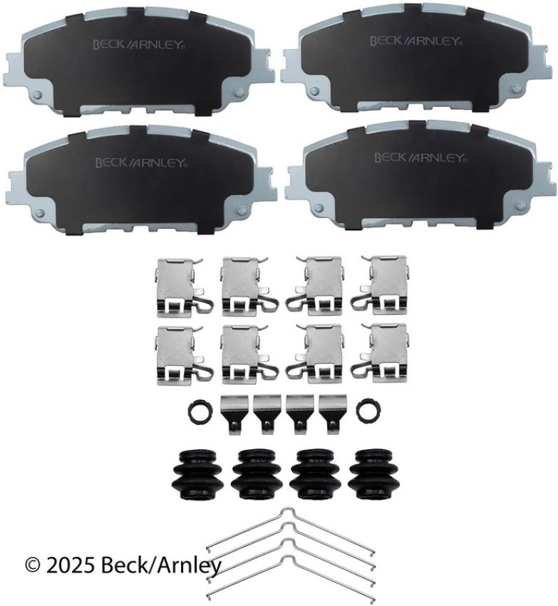 BECK/ARNLEY 085-7093 PREM ASM PADS W HDWR