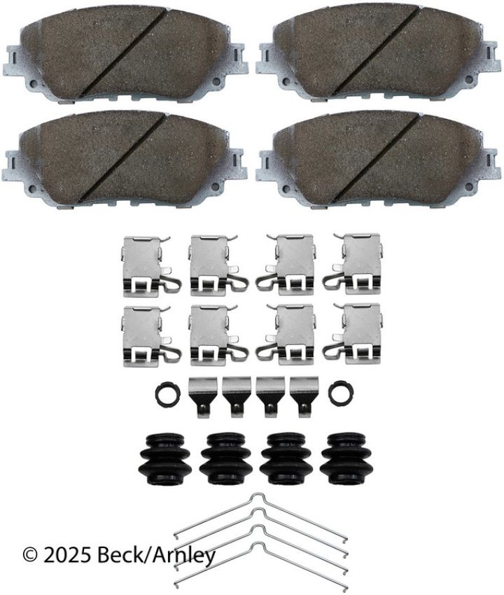 BECK/ARNLEY 085-7093 PREM ASM PADS W HDWR