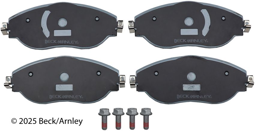 BECK/ARNLEY 085-7102 PREM ASM PADS W HDWR