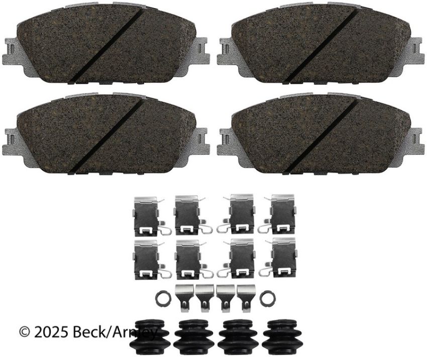 BECK/ARNLEY 085-7108 PREM ASM PADS W HDWR