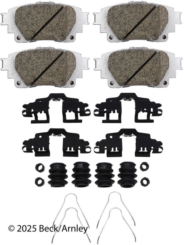 BECK/ARNLEY 085-7109B PREM ASM PADS W HDWR