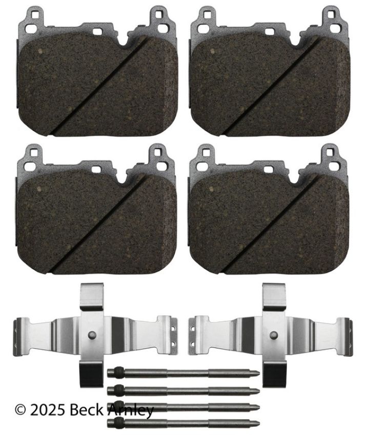 BECK/ARNLEY 085-7110 PREM ASM PADS W HDWR