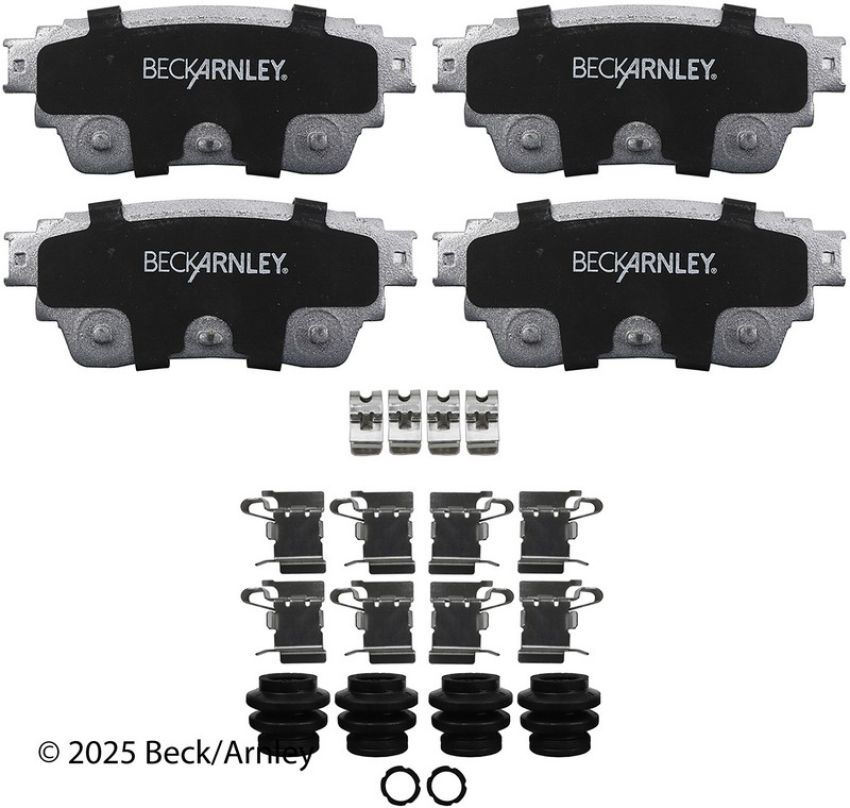 BECK/ARNLEY 085-7112 PREM ASM PADS W HDWR