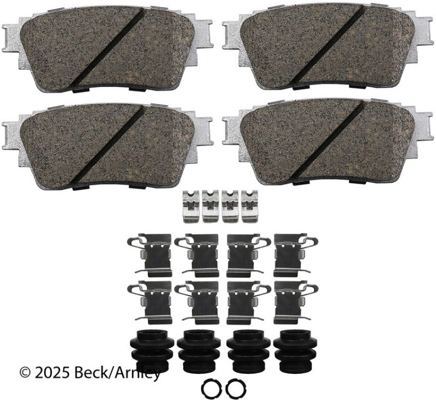 BECK/ARNLEY 085-7112 PREM ASM PADS W HDWR