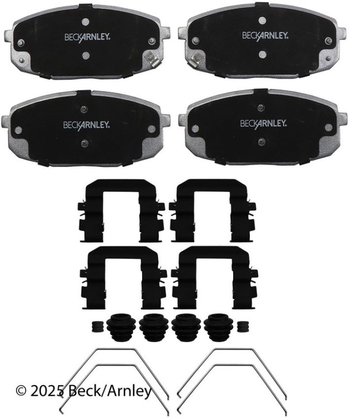 BECK/ARNLEY 085-7120 PREM ASM PADS W HDWR