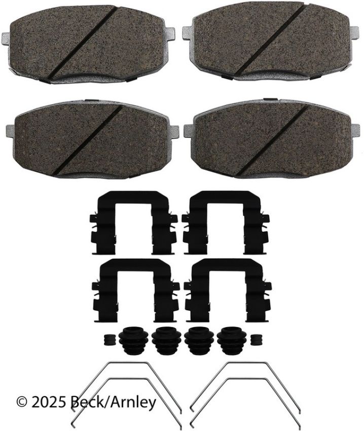 BECK/ARNLEY 085-7120 PREM ASM PADS W HDWR
