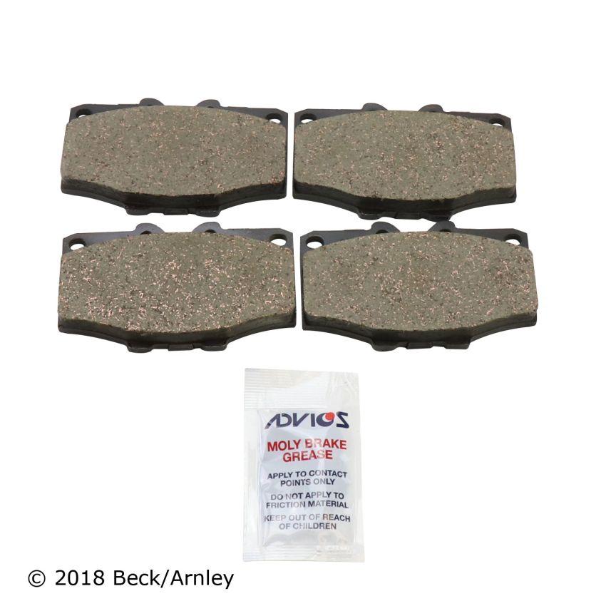 BECK/ARNLEY 089-0852 PREMIUM BRAKE PADS