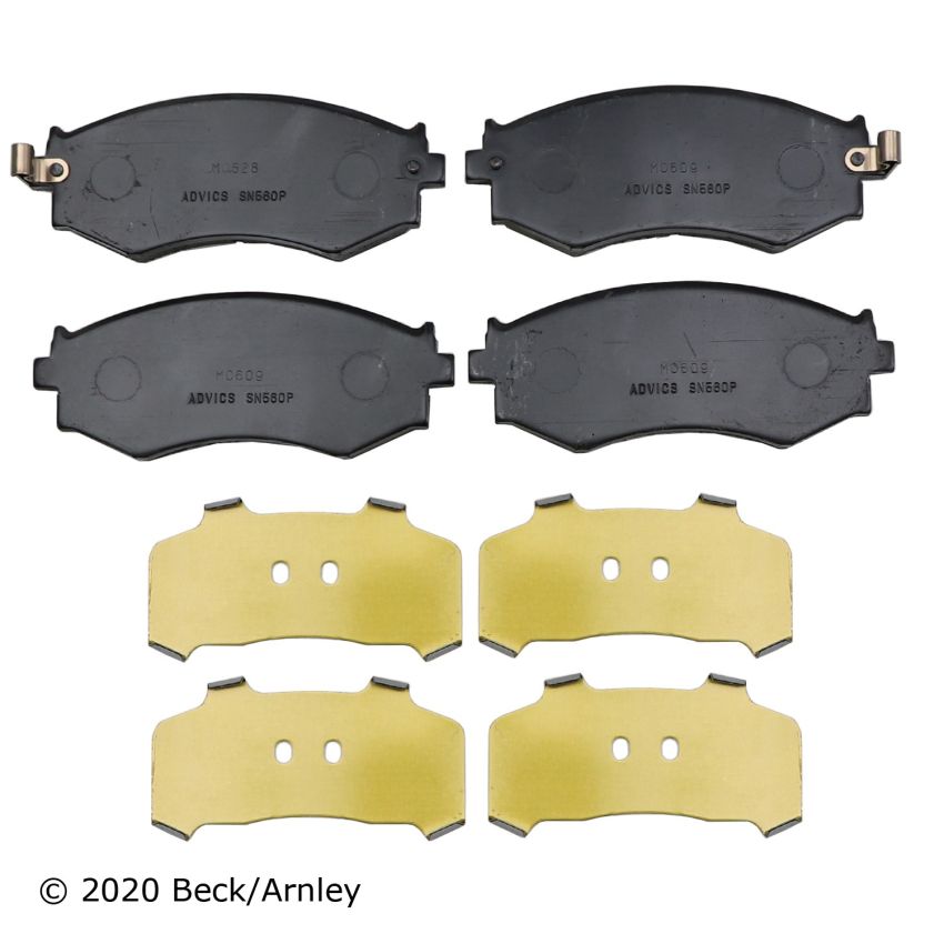 BECK/ARNLEY 089-1381 PREMIUM BRAKE PADS