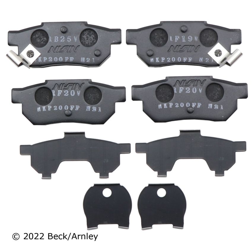 BECK/ARNLEY 089-1431 PREMIUM BRAKE PADS