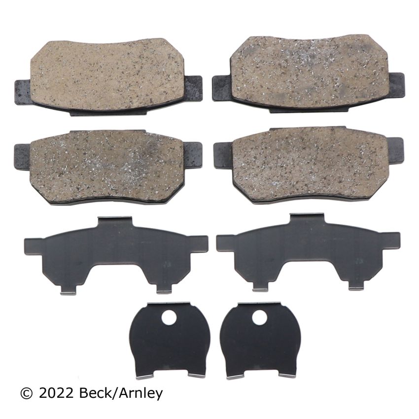 BECK/ARNLEY 089-1431 PREMIUM BRAKE PADS