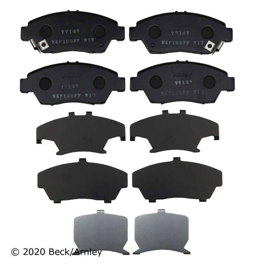 BECK/ARNLEY 089-1482 PREMIUM BRAKE PADS