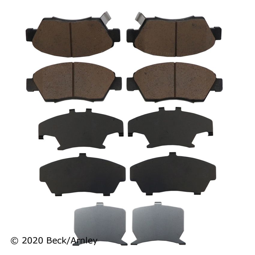 BECK/ARNLEY 089-1482 PREMIUM BRAKE PADS