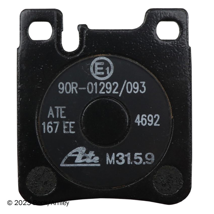 BECK/ARNLEY 089-1497 PREMIUM BRAKE PADS