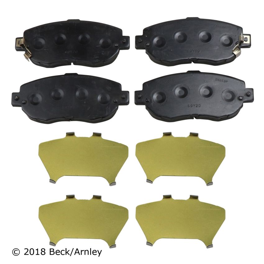 BECK/ARNLEY 089-1506 PREMIUM BRAKE PADS