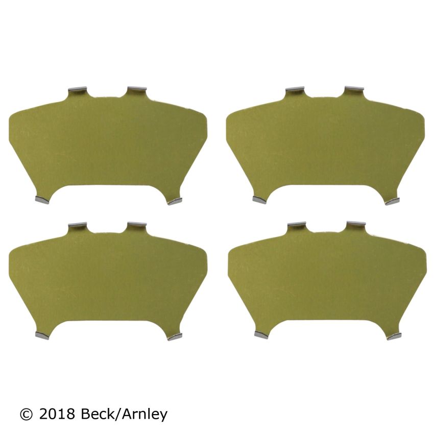 BECK/ARNLEY 089-1506 PREMIUM BRAKE PADS