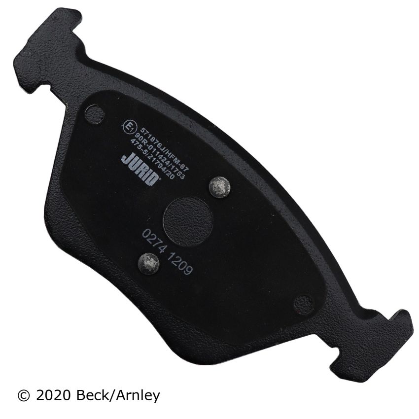 BECK/ARNLEY 089-1578 PREMIUM BRAKE PADS