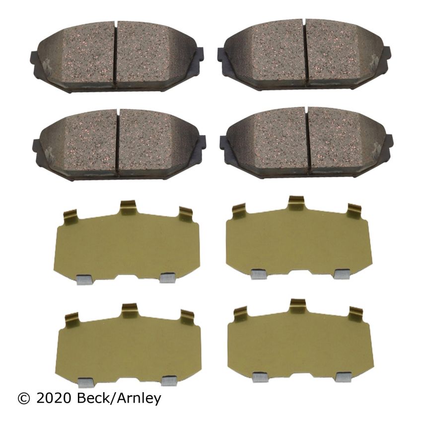 BECK/ARNLEY 089-1605 PREMIUM BRAKE PADS