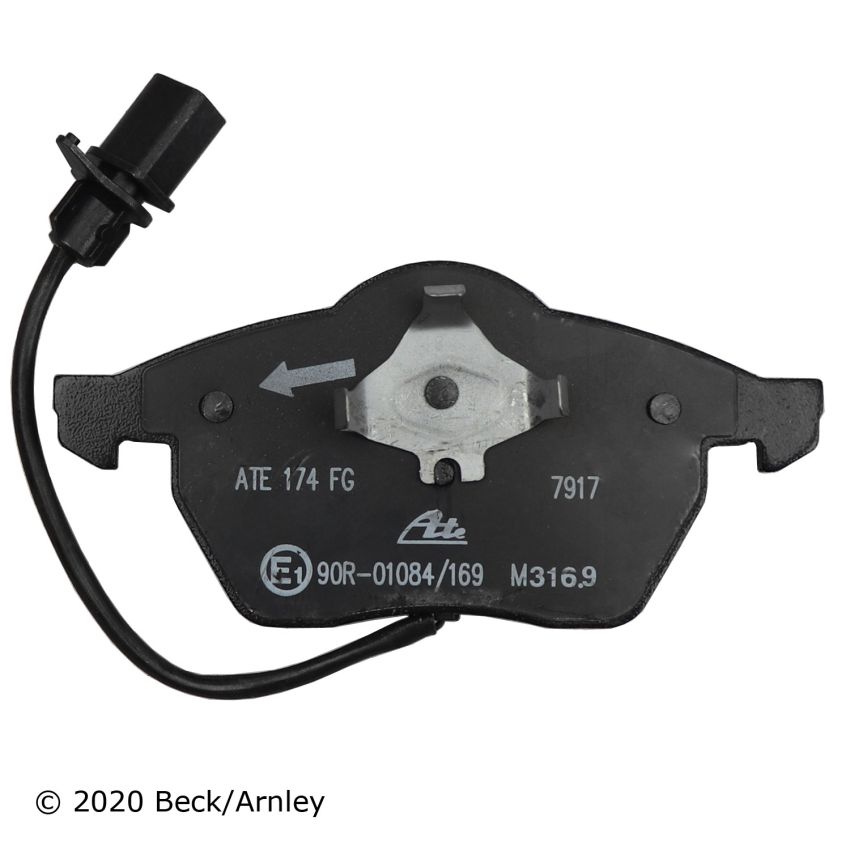 BECK/ARNLEY 089-1608 PREMIUM BRAKE PADS