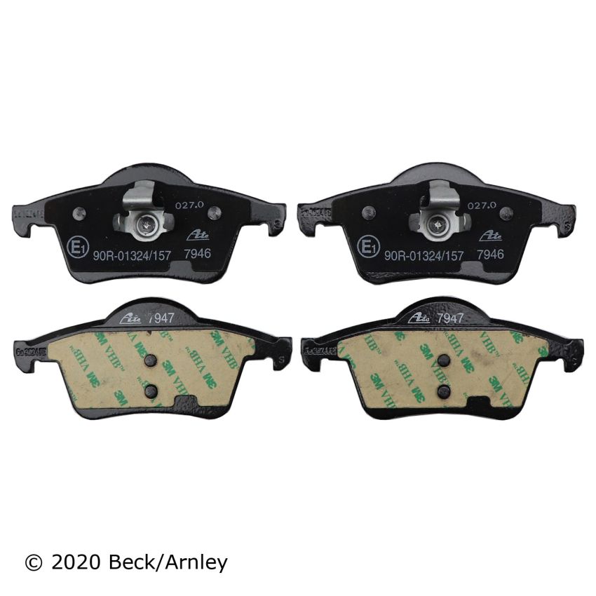BECK/ARNLEY 089-1616 PREMIUM BRAKE PADS