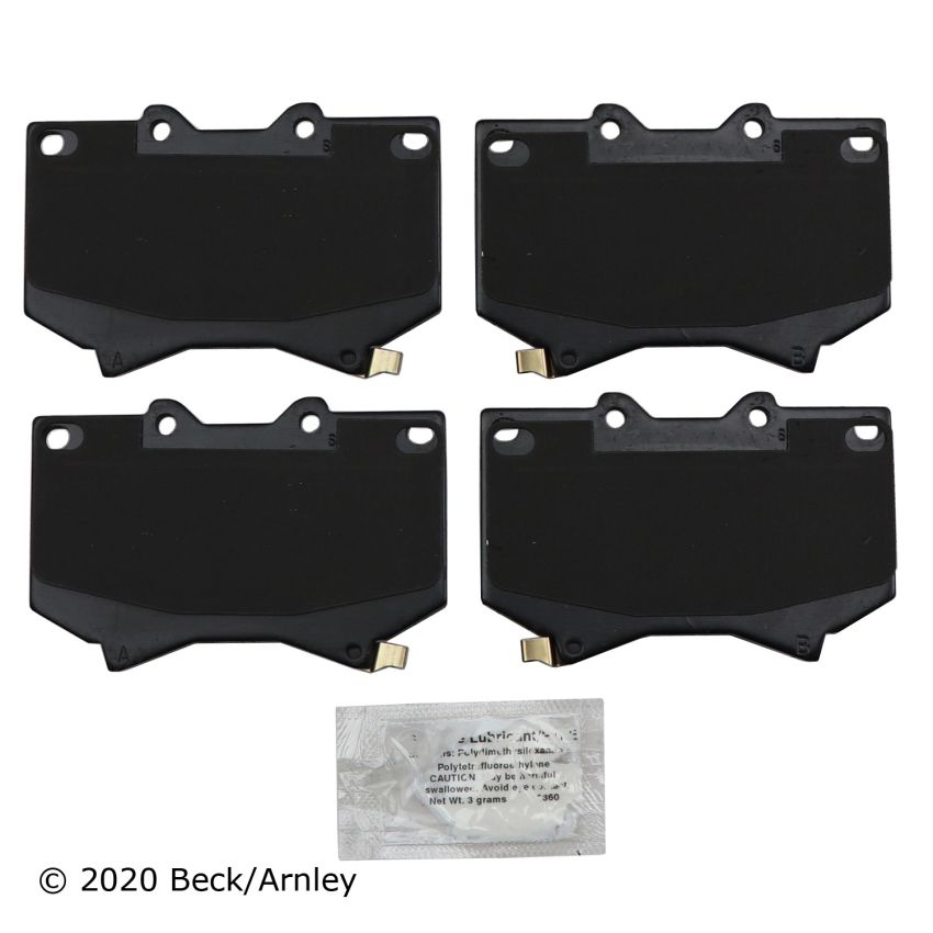 BECK/ARNLEY 089-1618 PREMIUM BRAKE PADS