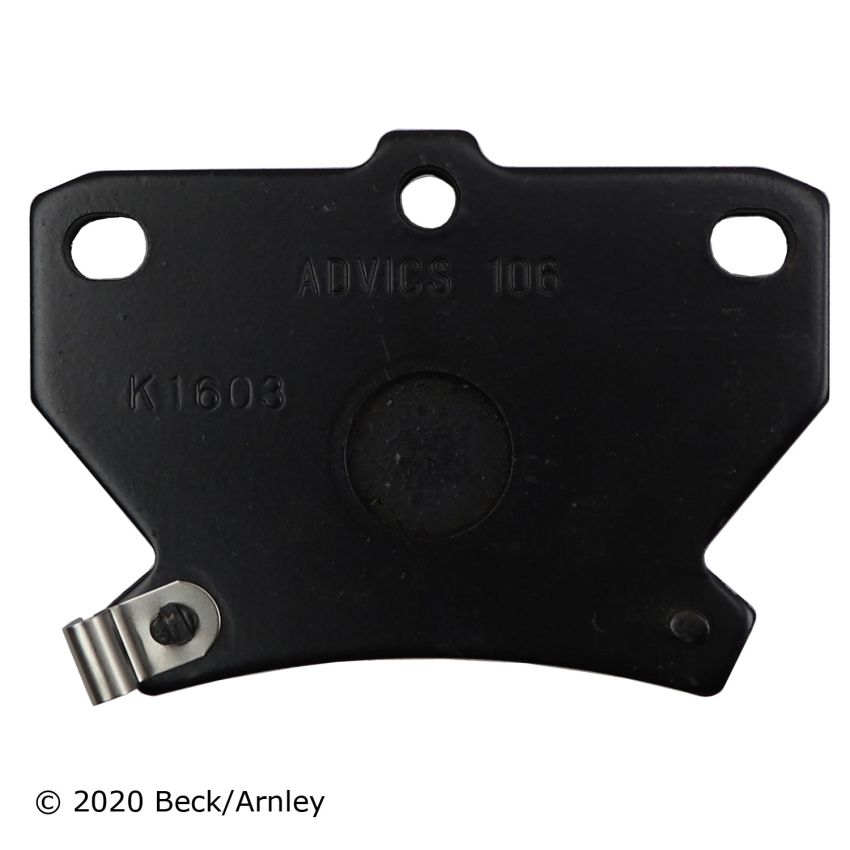 BECK/ARNLEY 089-1636 PREMIUM BRAKE PADS