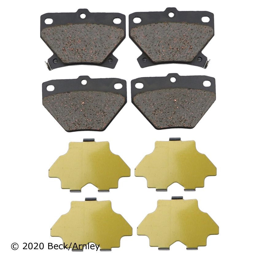 BECK/ARNLEY 089-1636 PREMIUM BRAKE PADS
