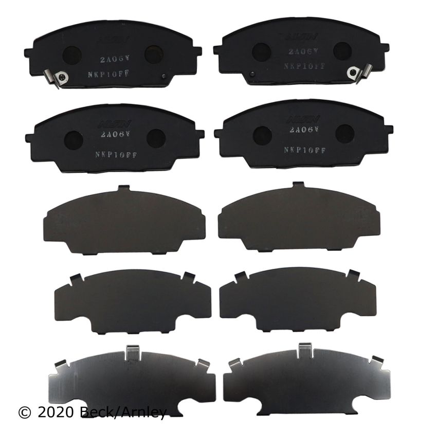BECK/ARNLEY 089-1639 PREMIUM BRAKE PADS