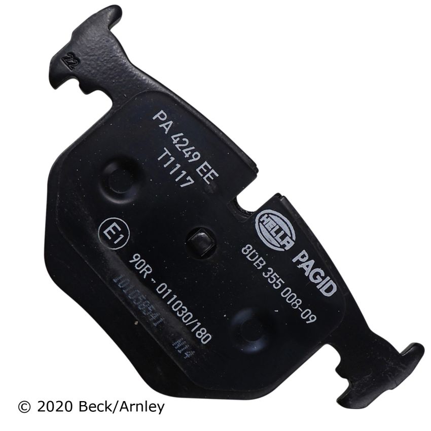 BECK/ARNLEY 089-1651 PREMIUM BRAKE PADS
