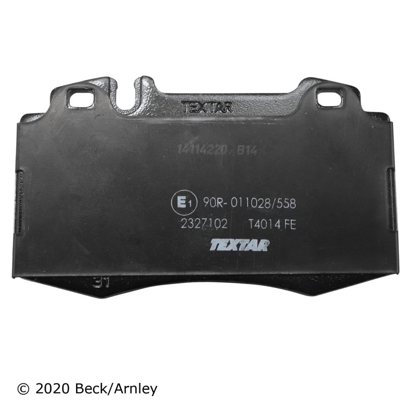 BECK/ARNLEY 089-1666 PREMIUM BRAKE PADS