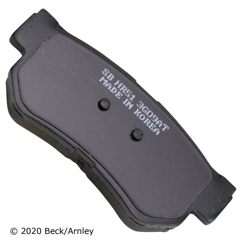 BECK/ARNLEY 089-1672 PREMIUM BRAKE PADS